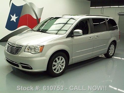 2011 chrysler town &amp; country touring l stow n go 16k mi texas direct auto