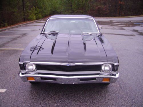 1972 chevrolet nova nice car 1970 model 350 engine factory 4 speed low reserve