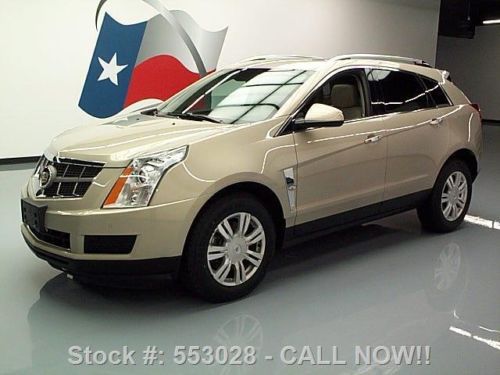 2010 cadillac srx luxury pano sunroof nav rear cam 35k texas direct auto