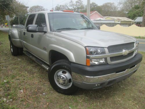 2004 chevrolet silverado 3500 lt crew cab pickup 4-door 6.6l