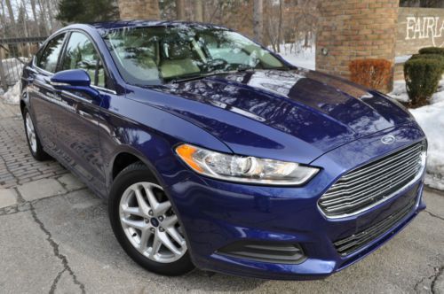 2013 fusion se.no reserve.12.5 l i4/leather/sensors/fogs/sync/salvage/rebuilt