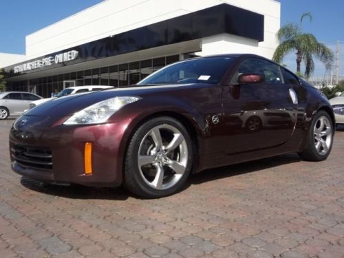 2006 nissan 350z 2dr cpe manual leather 6cd