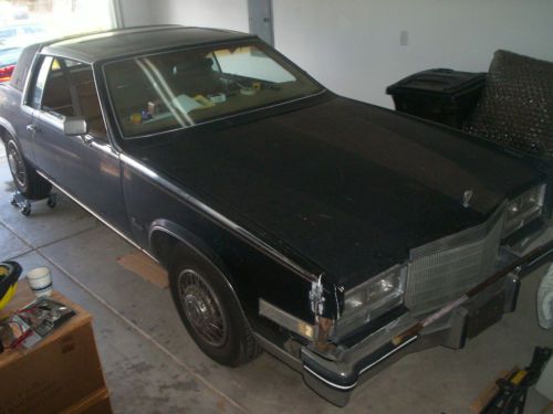 1984 cadillac eldorado biarritz 2 dr. stainless steel 4.1l digital fuel injected