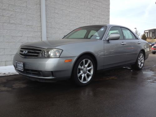 03 infiniti m45 leather heated seats cruise control memory seat sunroof alloys