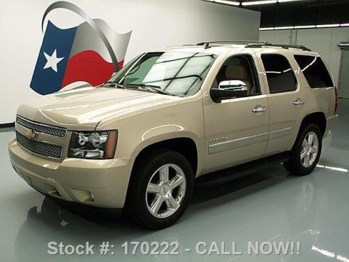 2009 chevy tahoe ltz sunroof nav rear cam dvd 20&#039;s 59k texas direct auto