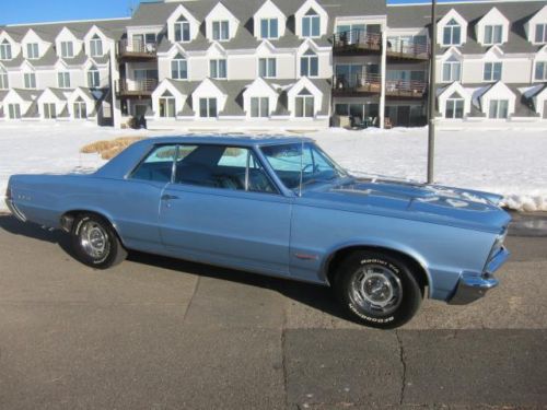 1965 pontiac gto 389 c.i./360 h.p. tri-power documented