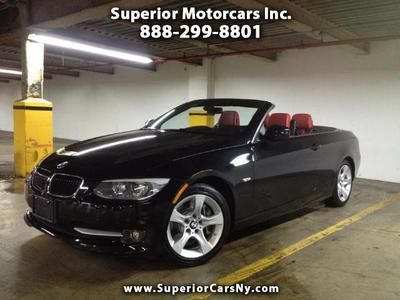 2011 bmw 335i convertible navigation 1 owner red interior premium mint loaded