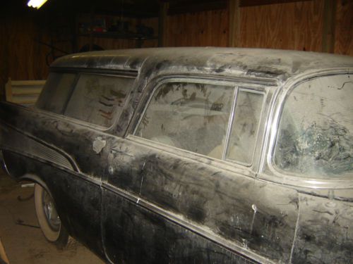 1957 chevrolet nomad, rare barn find