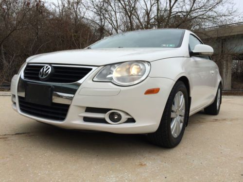 2008 volkswagen eos 2.0t convertible 2-door 2.0l