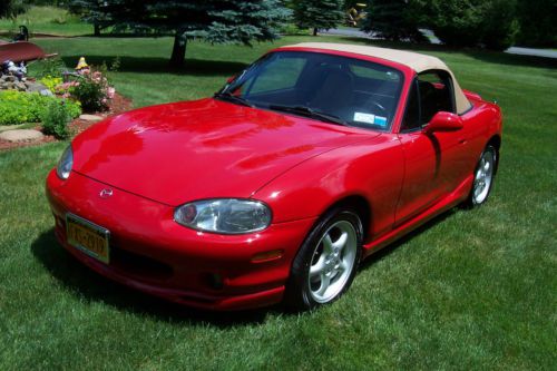 1999 mazda mx-5 miata - 5 speed - original paint!   low miles !  exceptional !!