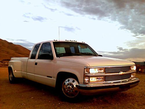 1996 chevrolet extended cab silverado dually dully c3500 3500