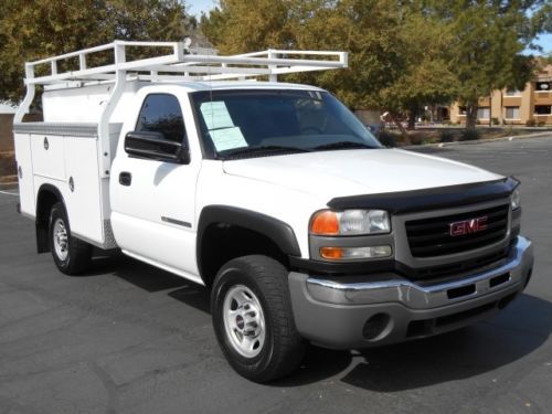 2006 gmc sierra 2500hd utility truck-one owner