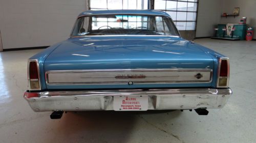 1966 Chevrolet Chevy II Nova SS......True SS....Factory Marina Blue !!, image 4