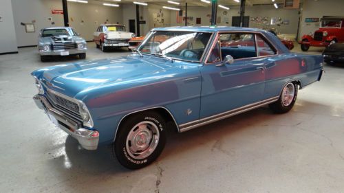 1966 Chevrolet Chevy II Nova SS......True SS....Factory Marina Blue !!, image 7