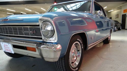1966 Chevrolet Chevy II Nova SS......True SS....Factory Marina Blue !!, image 8
