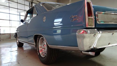 1966 Chevrolet Chevy II Nova SS......True SS....Factory Marina Blue !!, image 23