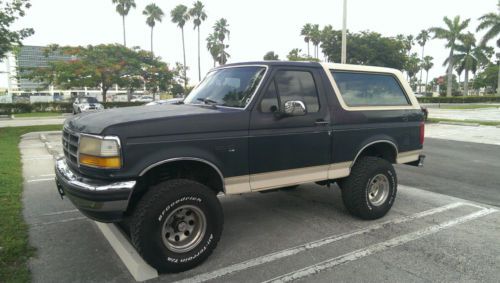 1992 ford bronco/eddie bauer edition/4x4/125,000 miles