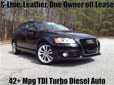 One owner from ga tdi turbo diesel s line 6 speed auto off lease clean carfax