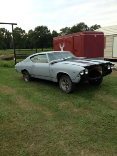 1969 chevelle ss project