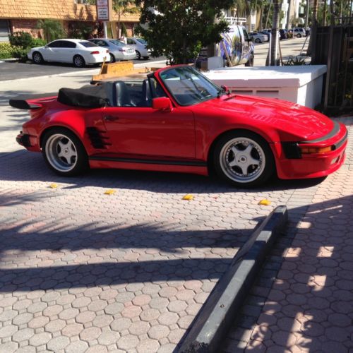 1988 porsche 911 turbo carrera convertible 2-door 3.3l