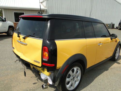 2009 MINI COOPER CLUBMAN REPAIRABLE DAMAGE REBUILDABE SALVAGE TITLE, US $7,500.00, image 3