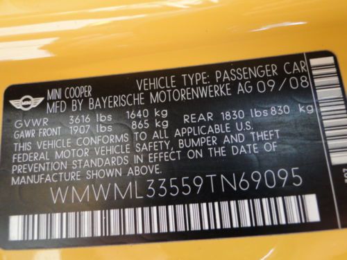 2009 MINI COOPER CLUBMAN REPAIRABLE DAMAGE REBUILDABE SALVAGE TITLE, US $7,500.00, image 56