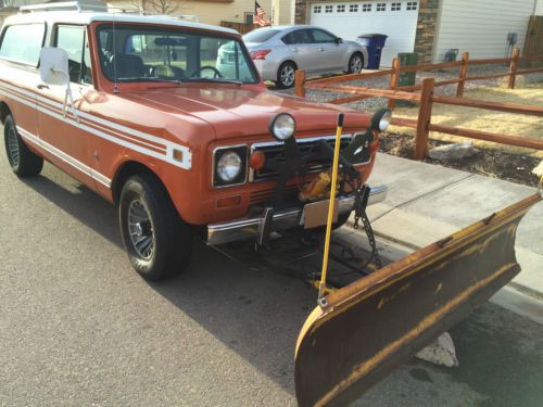 1979 international harvester scout ii best survivor scout in colorado!
