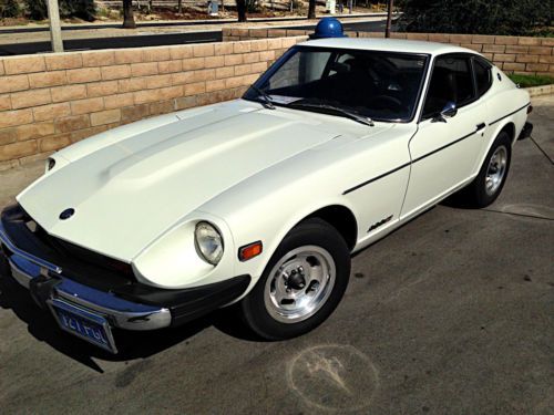 Clean cream 1976 datsun 280z rare automatic stock