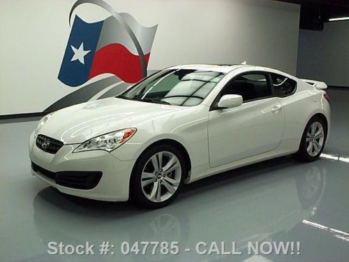 2011 hyundai genesis 2.0t premium coupe sunroof nav 44k texas direct auto