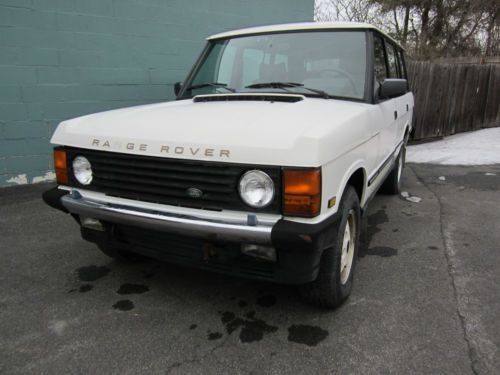 1993 land rover range rover county lwb sport utility 4-door 4.2l