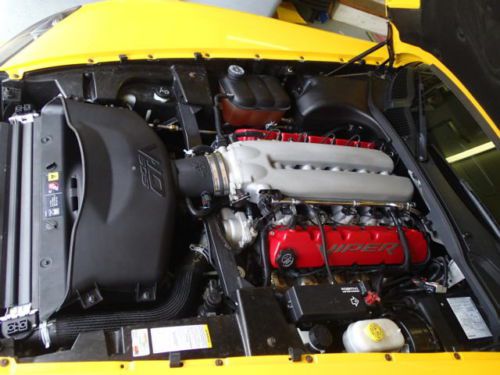 2005 Dodge Viper SRT-10, Yellow, convertible, V10, sports car,, image 22