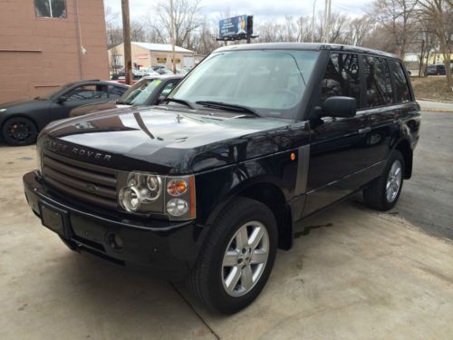 2003 Land Rover Range Rover HSE Sport Utility 4-Door 4.4L TAN INTERIOR, image 3