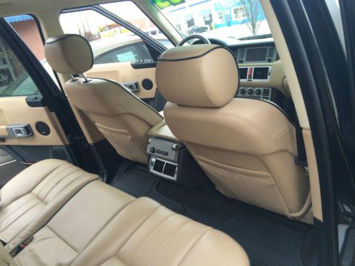 2003 Land Rover Range Rover HSE Sport Utility 4-Door 4.4L TAN INTERIOR, image 10