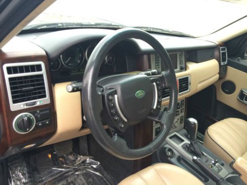 2003 Land Rover Range Rover HSE Sport Utility 4-Door 4.4L TAN INTERIOR, image 11