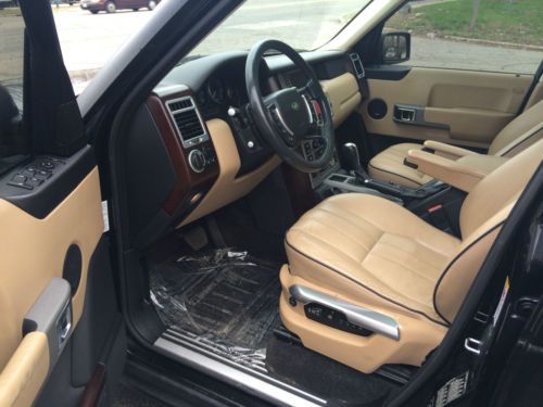 2003 Land Rover Range Rover HSE Sport Utility 4-Door 4.4L TAN INTERIOR, image 17