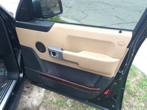 2003 Land Rover Range Rover HSE Sport Utility 4-Door 4.4L TAN INTERIOR, image 19