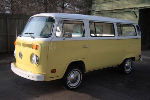 1973 volkswagen bus/vanagon, transporter, kombi, bay window, type 2, vw