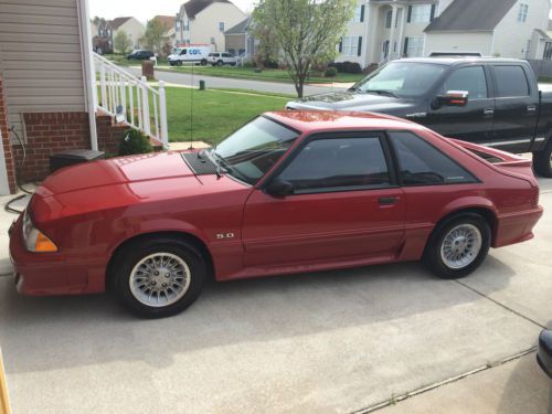 1989 ford mustang gt hatchback 2-door 5.0l