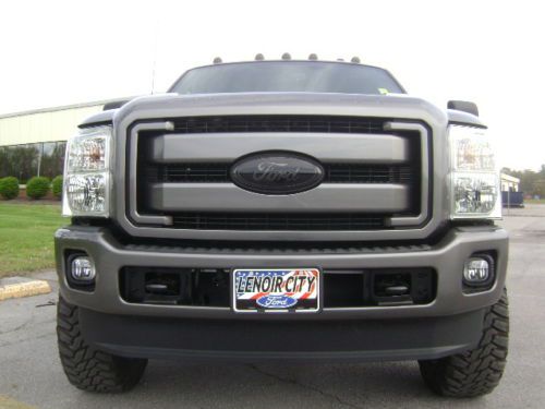 2014 FORD F250 LARIAT FX4 CREW CAB 4" LIFT NAVIGATION SUNROOF 5th WHEEL PREP, image 2