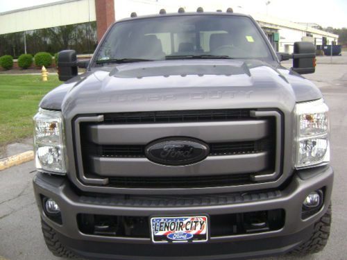 2014 FORD F250 LARIAT FX4 CREW CAB 4" LIFT NAVIGATION SUNROOF 5th WHEEL PREP, image 3
