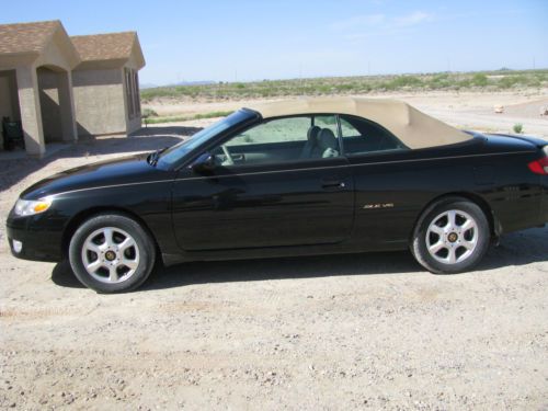 2000 toyota solara sle convertible v6 automatic