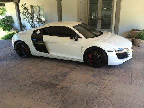 2009 audi r8 coupe-rtronic alcantara platinum motorsports custom