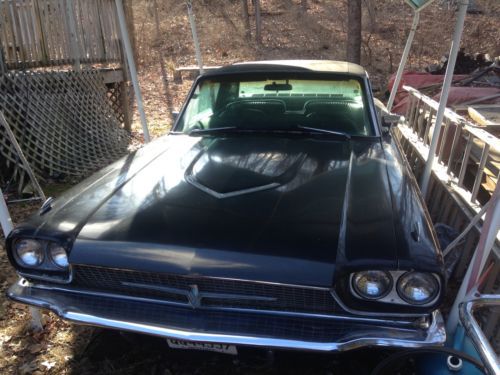 1966 t-bird tri black 390eng.2dr.