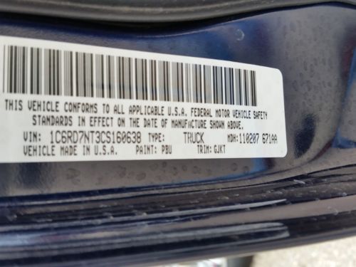 2012 Dodge Ram CrewCab 4x4 Laramie Navigation, US $35,995.00, image 16