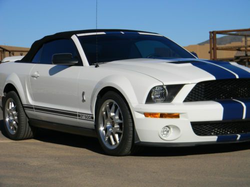 2007 shelby gt500 convertible 597 hp 624 ft-lb @ rear wheels!