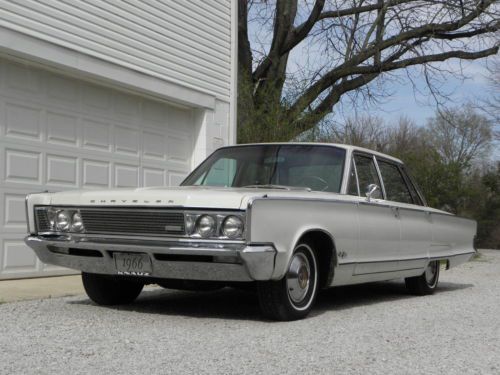 1966 chrysler new yorker town sedan * nice original car* 1 owner for 41 years*