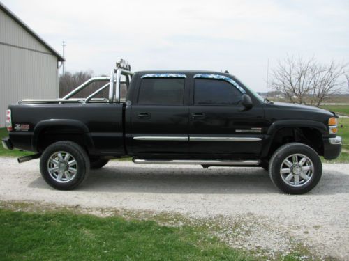 2003 gmc 2500 4x4 6.6 duramax diesel 4door !!! no reserve high bid wins!!!