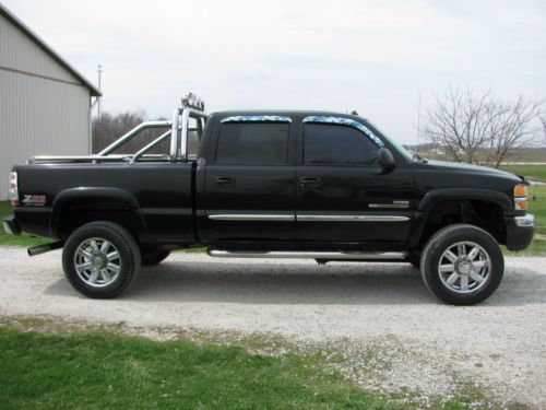 2003 gmc 2500 4x4 6.6 duramax diesel 4door !!! no reserve high bid wins!!!