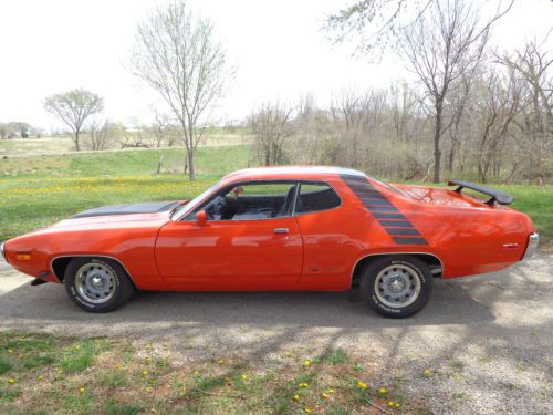 1972 plymouth road runner, ev 2, 400 hp 4 speed