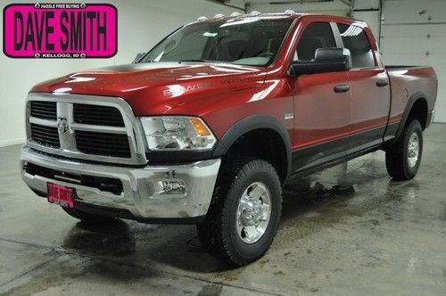 2012 new red dodge crew 4wd hemi premium cloth remote start adj pedals!